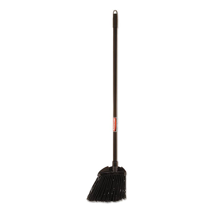 Rubbermaid FG637400BLA Lobby Broom, Vinyl Handle